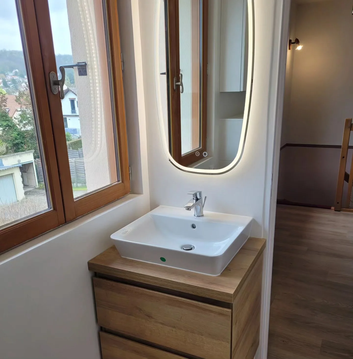 Sanitaires - Création Salle de bain réalisé par L'Empreinte du Bâtiment