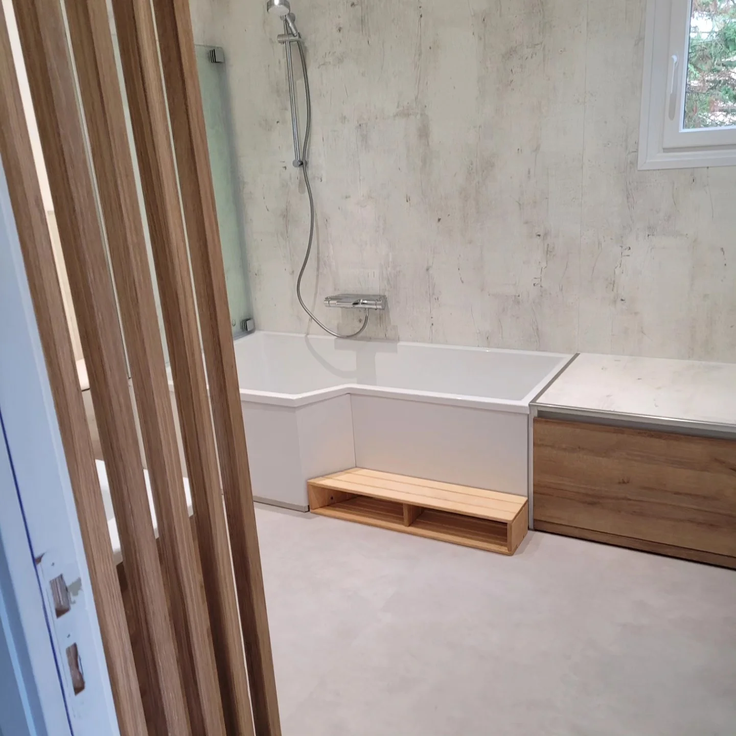 Sanitaires - Rénovation Salle de bain réalisé par L'Empreinte du Bâtiment