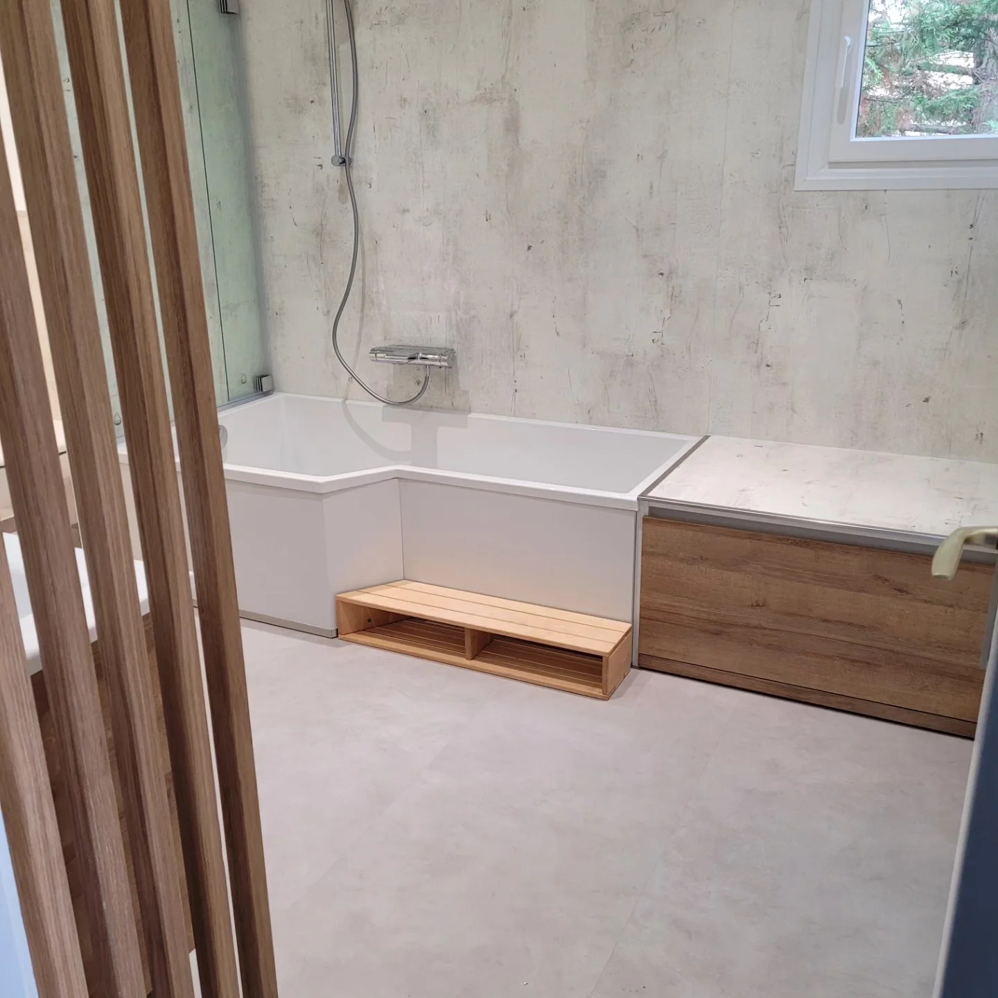 Sanitaires - Rénovation Salle de bain réalisé par L'Empreinte du Bâtiment