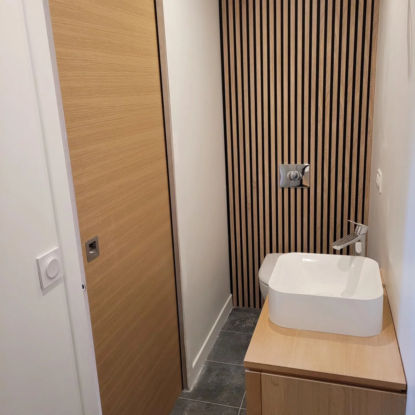 Sanitaires - Rénovation Salle de bain réalisé par L'Empreinte du Bâtiment