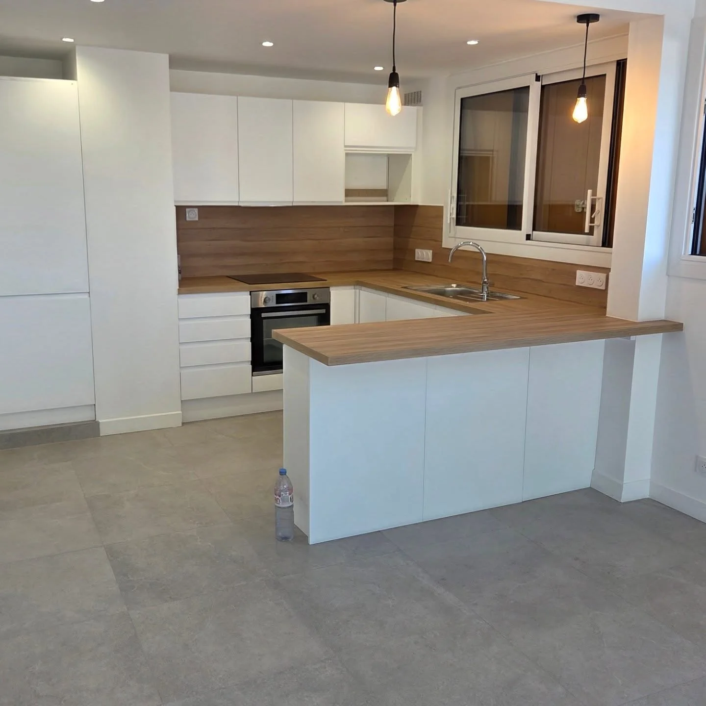 Sanitaires - Rénovation appartement réalisé par L'Empreinte du Bâtiment